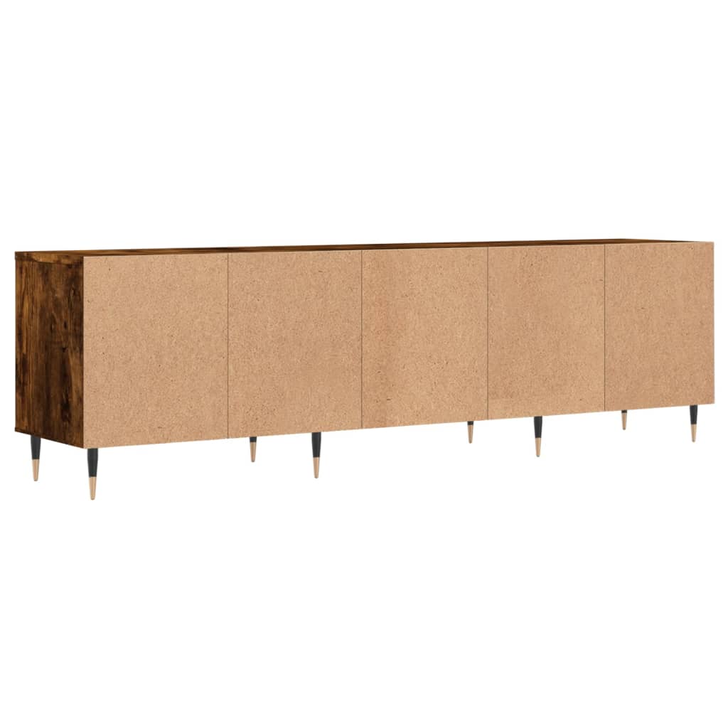 Modern Wooden TV Tele Stand Unit Cabinet With 3 Drawers & Open Storage Shelves