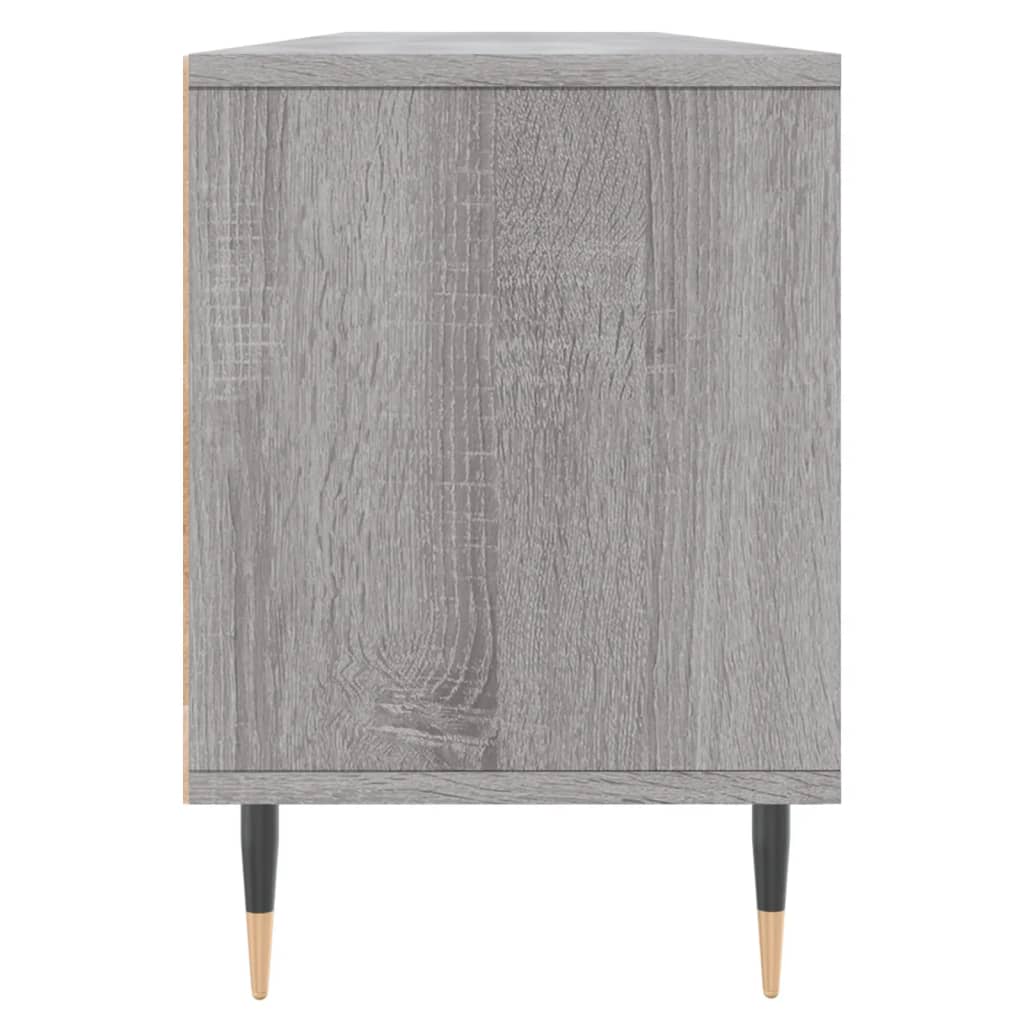 Modern Wooden TV Tele Stand Unit Cabinet With 3 Drawers & Open Storage Shelves