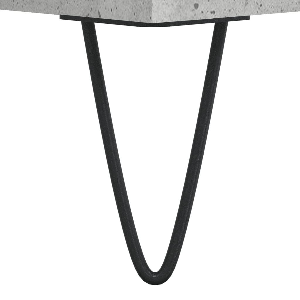 TV Cabinet Concrete Grey 150x30x44.5 cm Engineered Wood