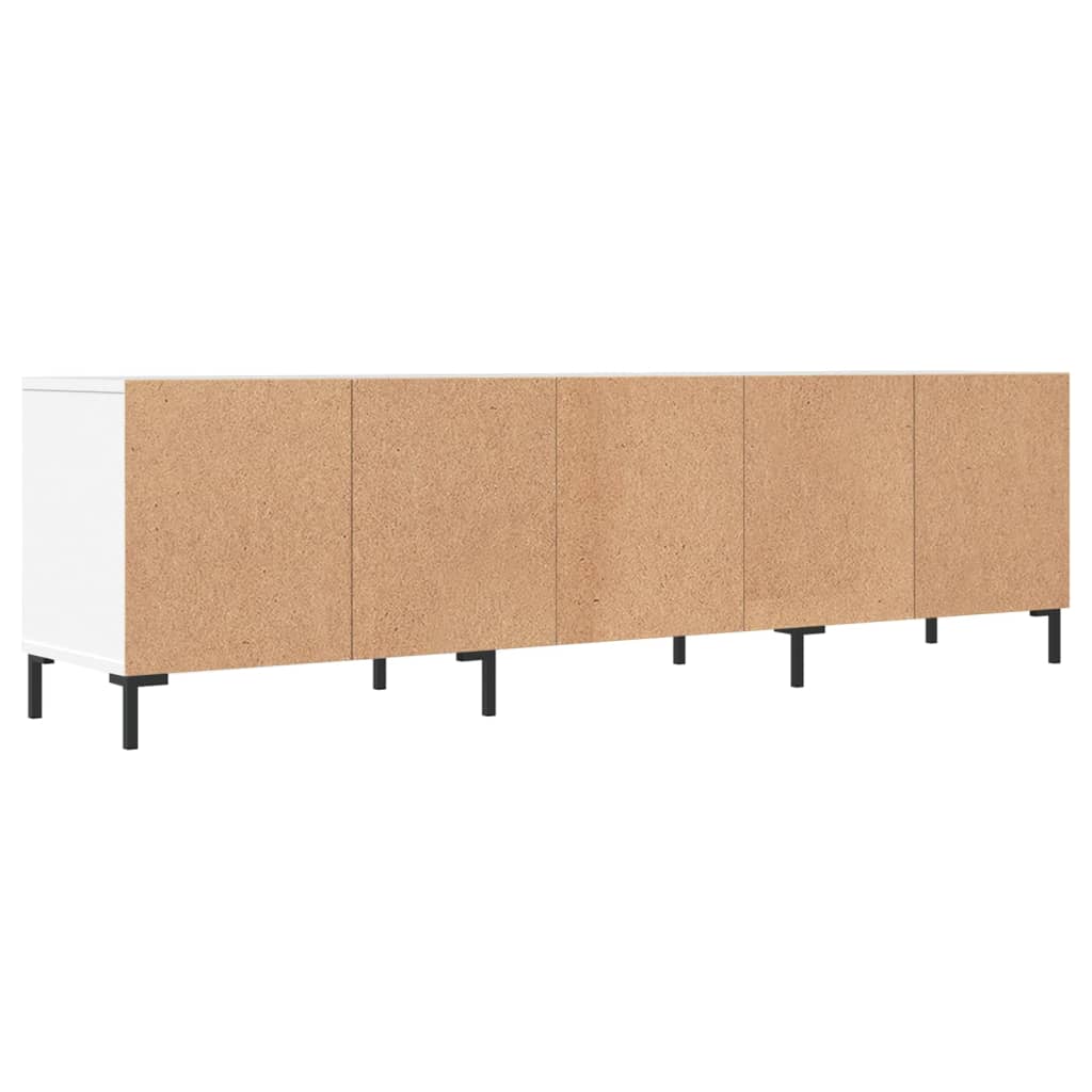 Modern Wooden 60 Inch TV Tele Stand Unit Cabinet With 3 Drawers & Open Storage