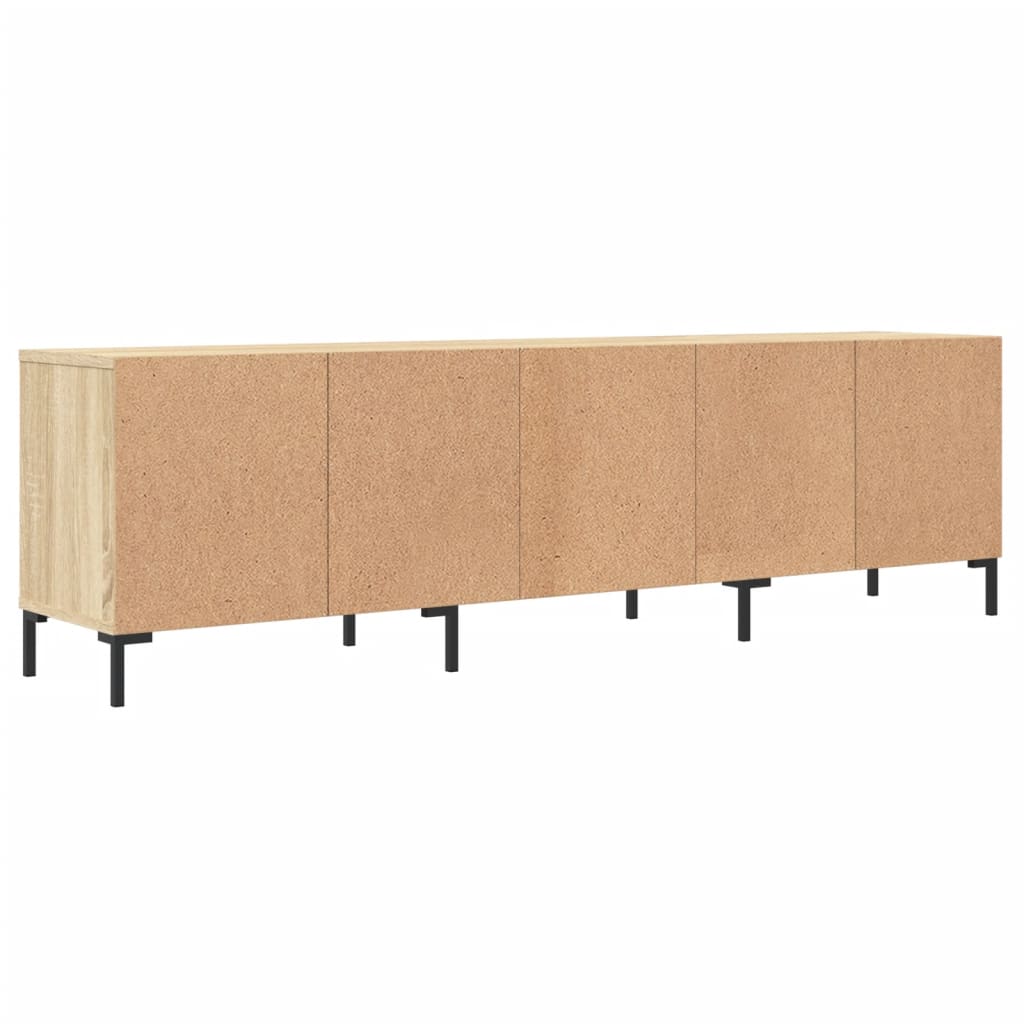 Modern Wooden 60 Inch TV Tele Stand Unit Cabinet With 3 Drawers & Open Storage