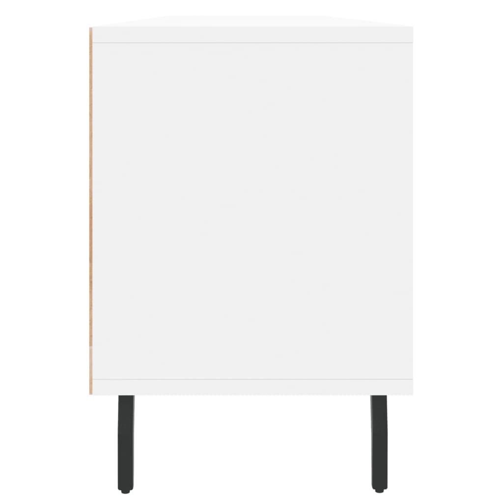 Modern Wooden 59 Inch TV Tele Stand Unit Cabinet With 3 Drawers & Open Storage
