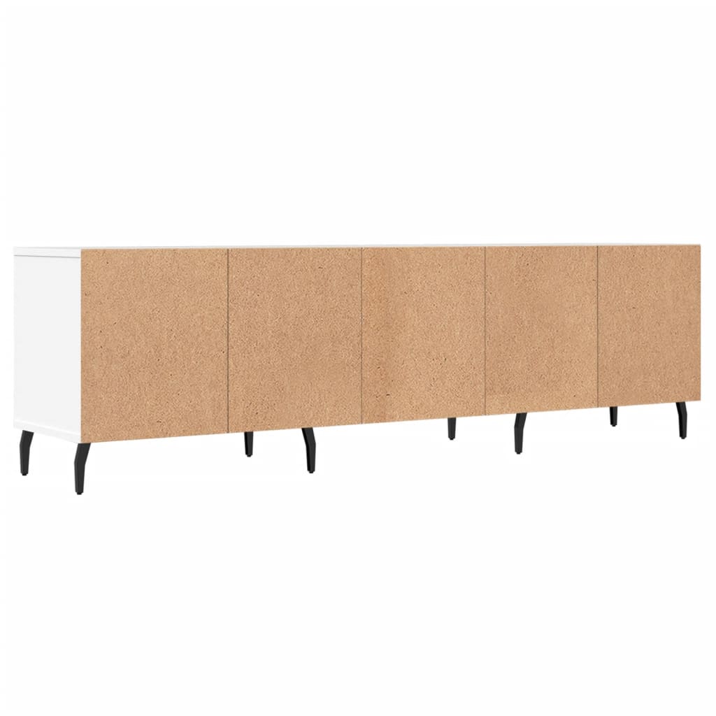 Modern Wooden 59 Inch TV Tele Stand Unit Cabinet With 3 Drawers & Open Storage