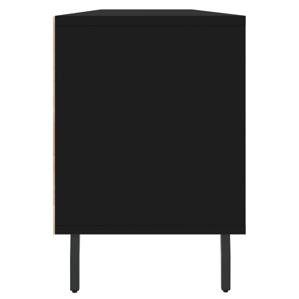 Modern Wooden 59 Inch TV Tele Stand Unit Cabinet With 3 Drawers & Open Storage