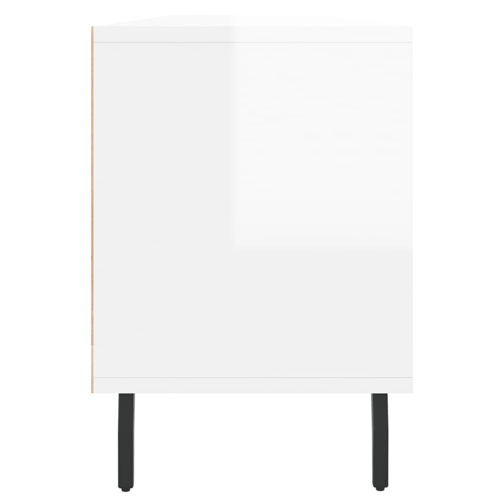 Modern Wooden 59 Inch TV Tele Stand Unit Cabinet With 3 Drawers & Open Storage