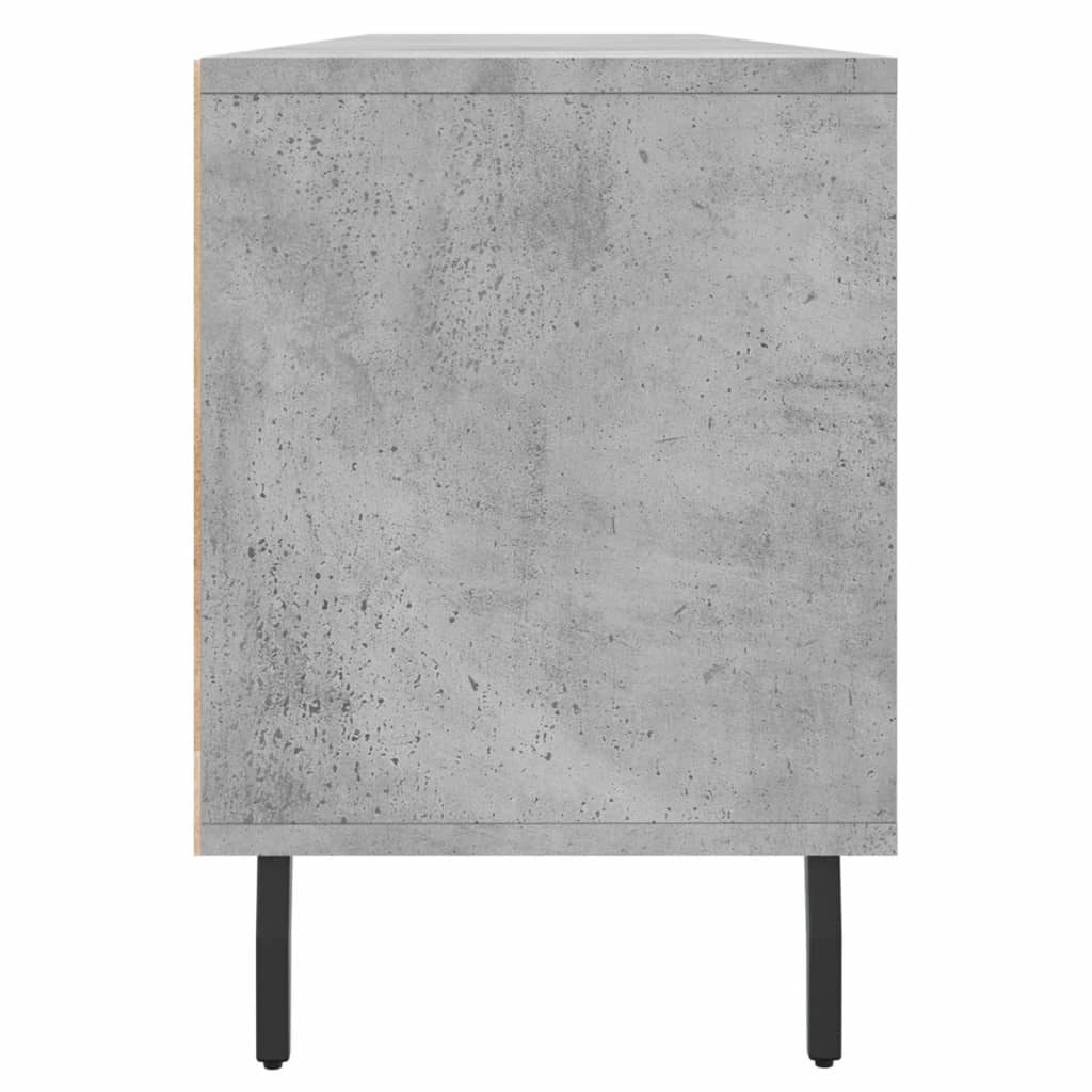 Modern Wooden 59 Inch TV Tele Stand Unit Cabinet With 3 Drawers & Open Storage