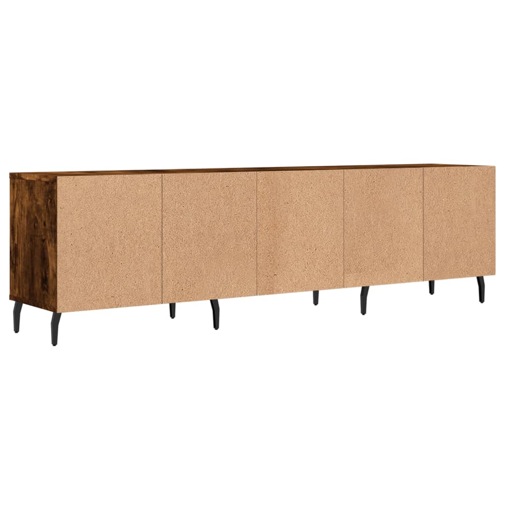Modern Wooden 59 Inch TV Tele Stand Unit Cabinet With 3 Drawers & Open Storage