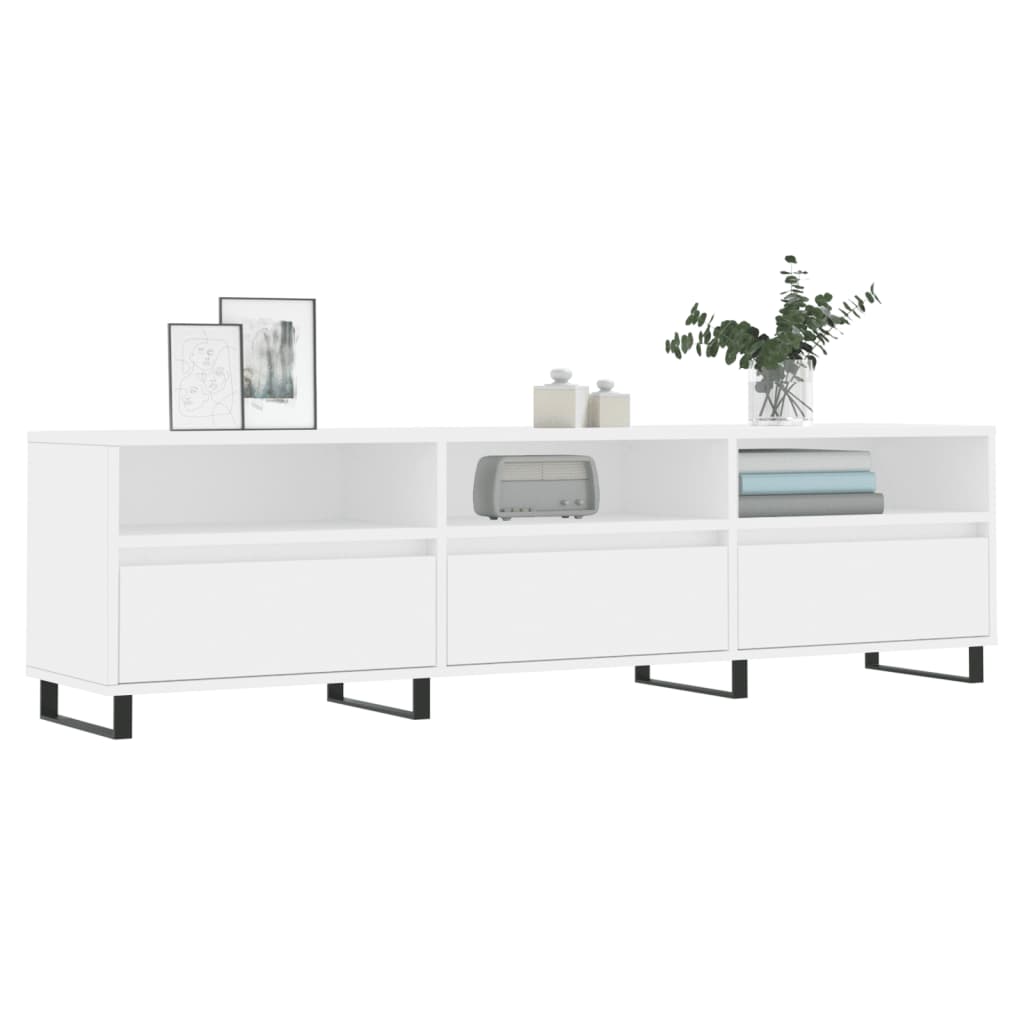 Modern Wooden 60 Inch TV Tele Stand Unit Cabinet With 6 Storage Compartments