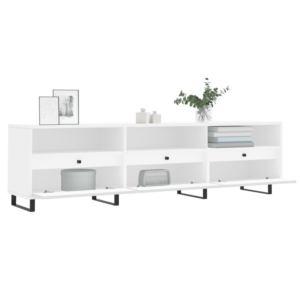 Modern Wooden 60 Inch TV Tele Stand Unit Cabinet With 6 Storage Compartments