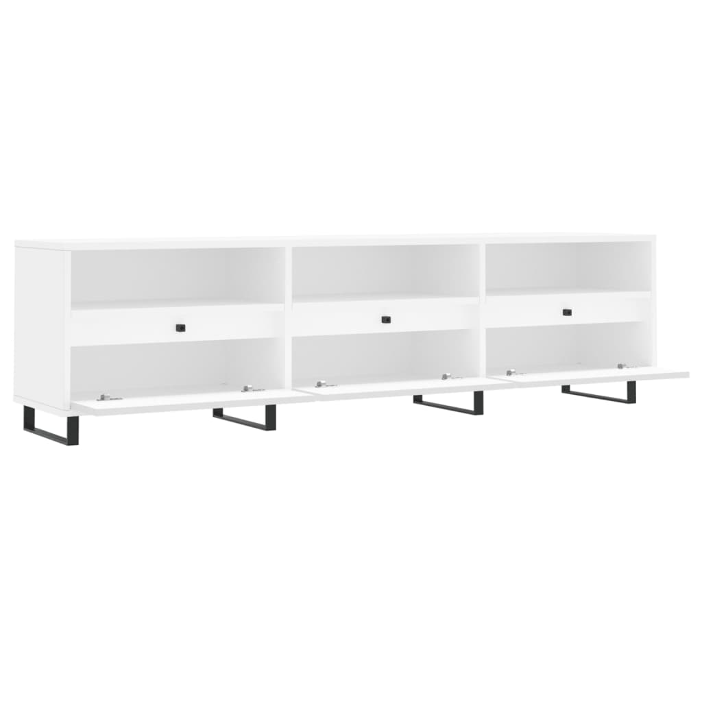 Modern Wooden 60 Inch TV Tele Stand Unit Cabinet With 6 Storage Compartments