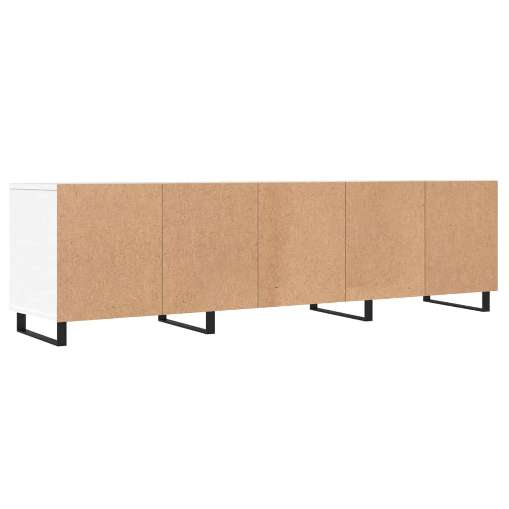 Modern Wooden 60 Inch TV Tele Stand Unit Cabinet With 6 Storage Compartments