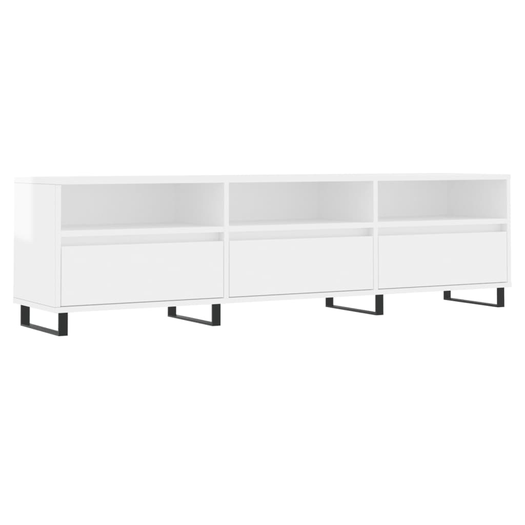 Modern Wooden 60 Inch TV Tele Stand Unit Cabinet With 6 Storage Compartments