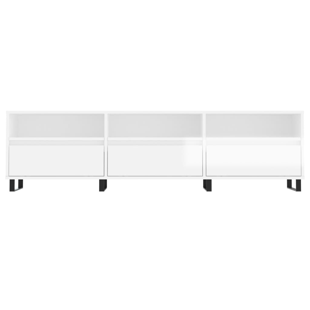 Modern Wooden 60 Inch TV Tele Stand Unit Cabinet With 6 Storage Compartments