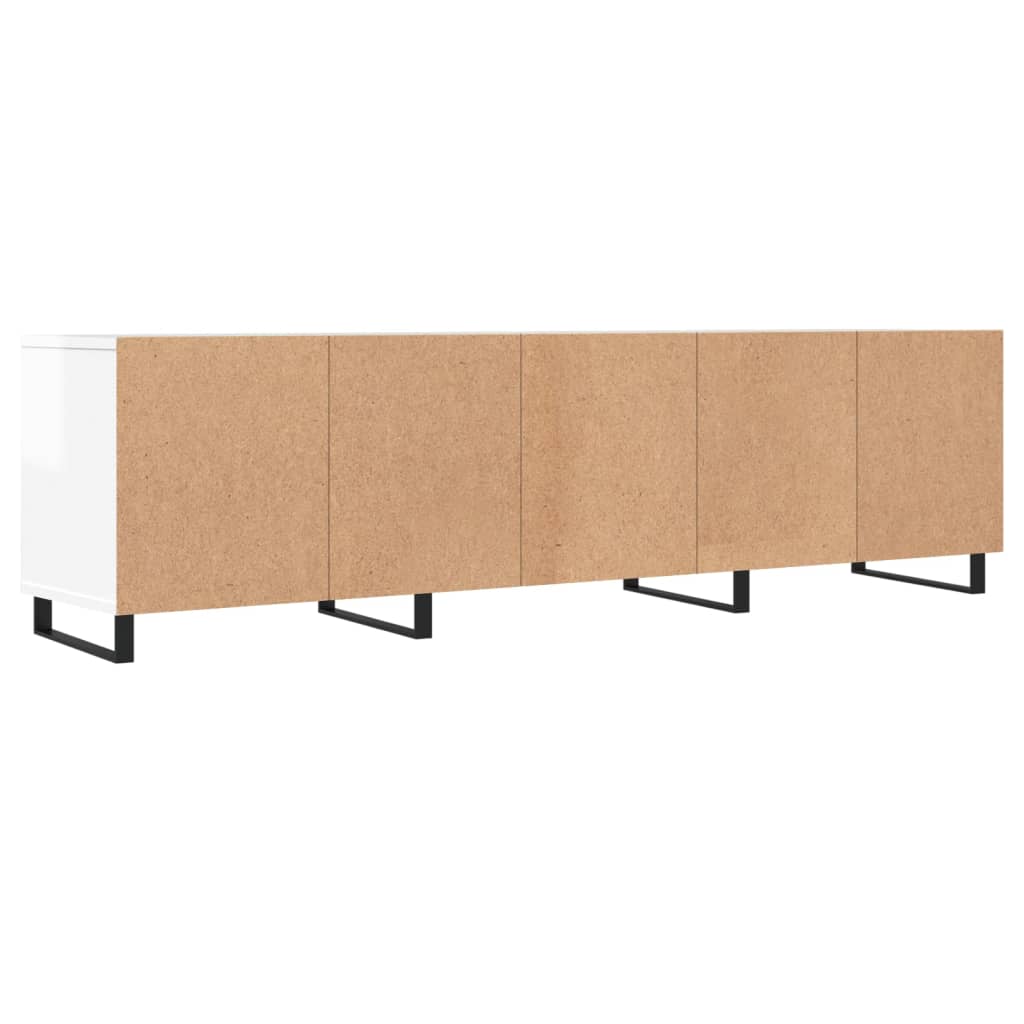 Modern Wooden 60 Inch TV Tele Stand Unit Cabinet With 6 Storage Compartments