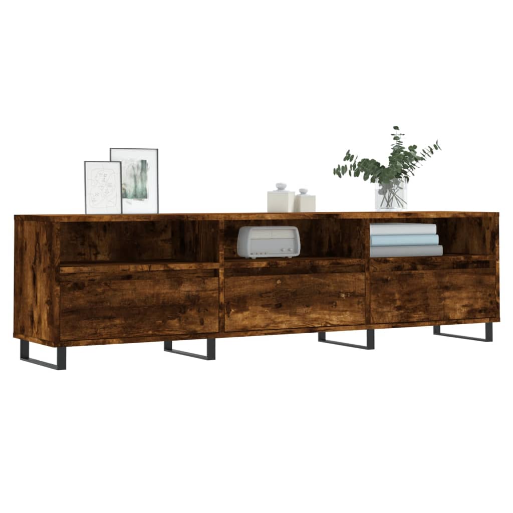 Modern Wooden 60 Inch TV Tele Stand Unit Cabinet With 6 Storage Compartments