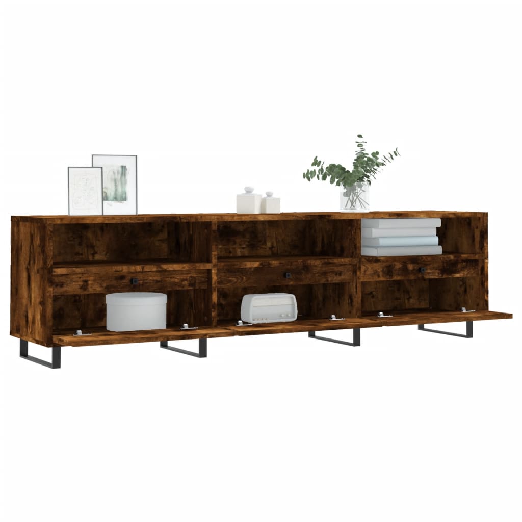 Modern Wooden 60 Inch TV Tele Stand Unit Cabinet With 6 Storage Compartments