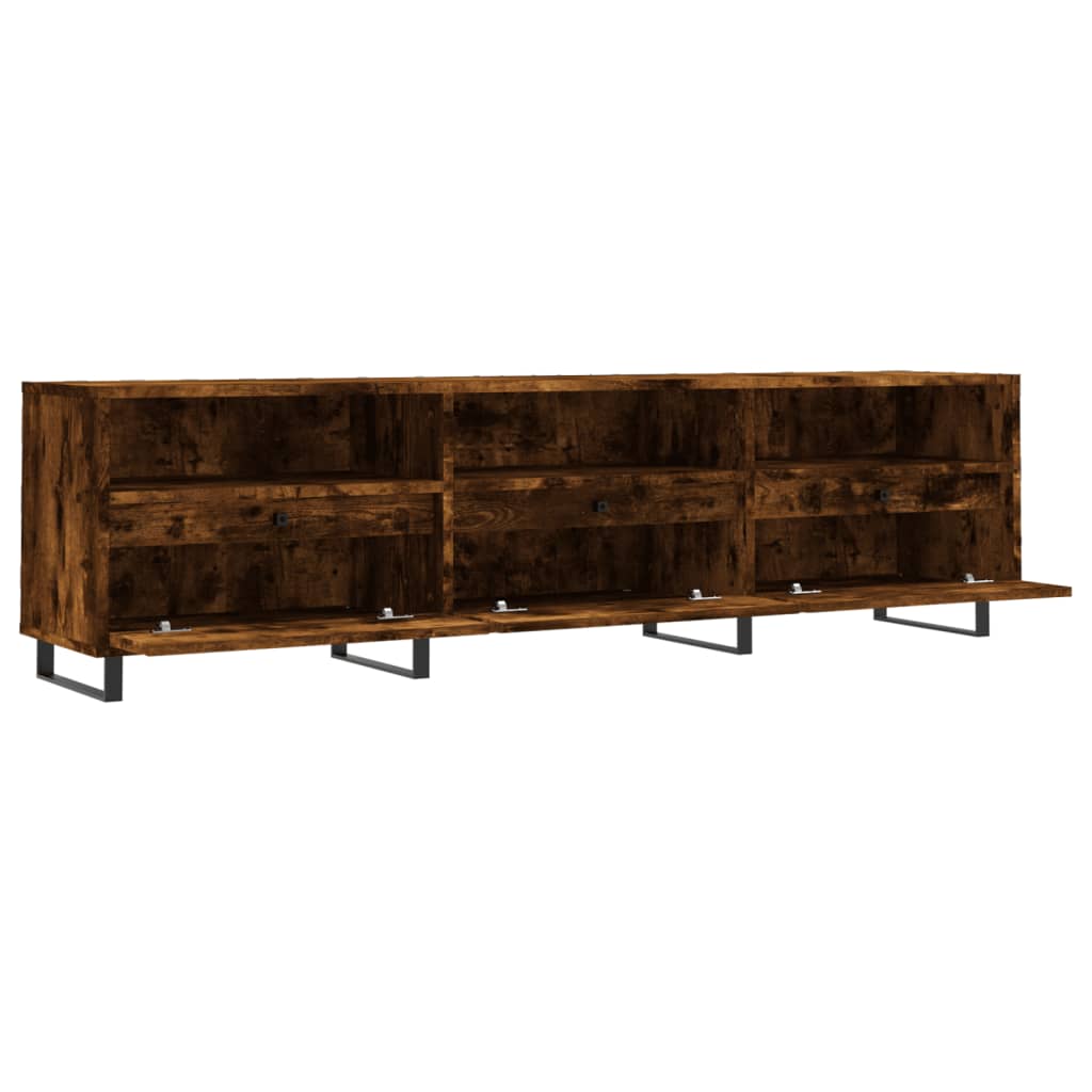 Modern Wooden 60 Inch TV Tele Stand Unit Cabinet With 6 Storage Compartments