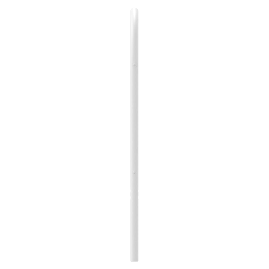 Metal Headboard White 75 cm
