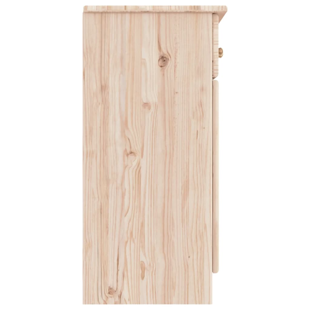 Sideboard ALTA 112x35x73 cm Solid Wood Pine