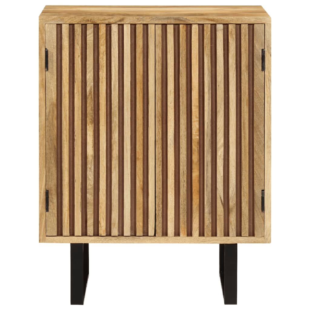 Sideboard with 2 Doors 55x35x70 cm Solid Wood Mango