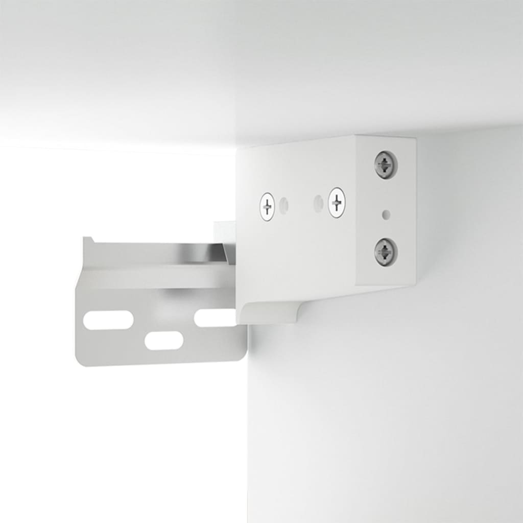 Wall-mounted TV Cabinets 3 pcs White 100x34.5x40 cm