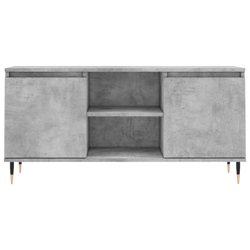 Modern Wooden 40 Inch TV Tele Stand Unit Cabinet With 2 Doors & Storage