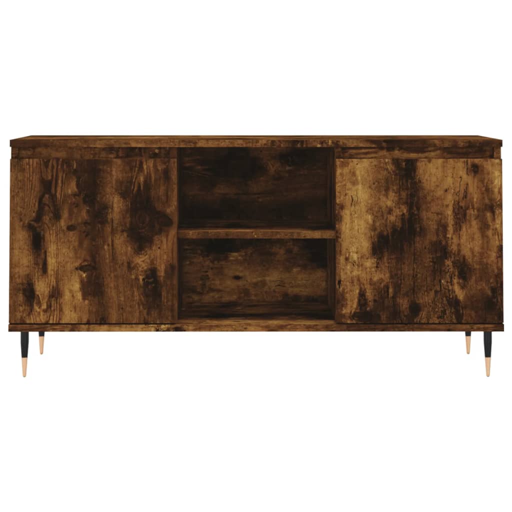 Modern Wooden 40 Inch TV Tele Stand Unit Cabinet With 2 Doors & Storage