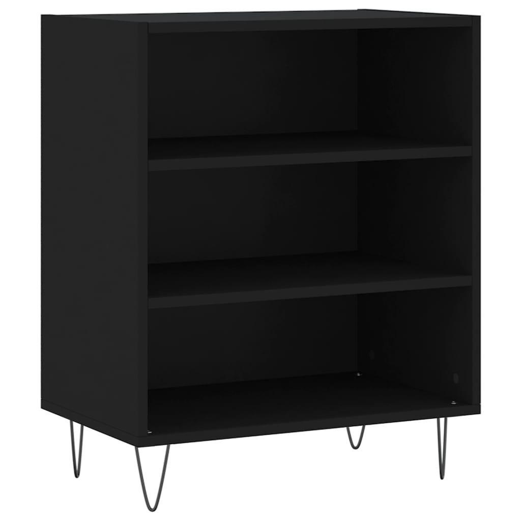 Sideboard Black 57x35x70 cm Engineered Wood