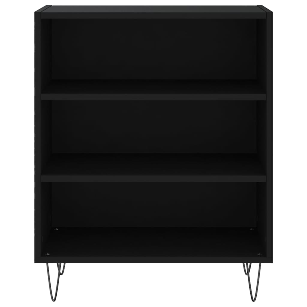 Sideboard Black 57x35x70 cm Engineered Wood