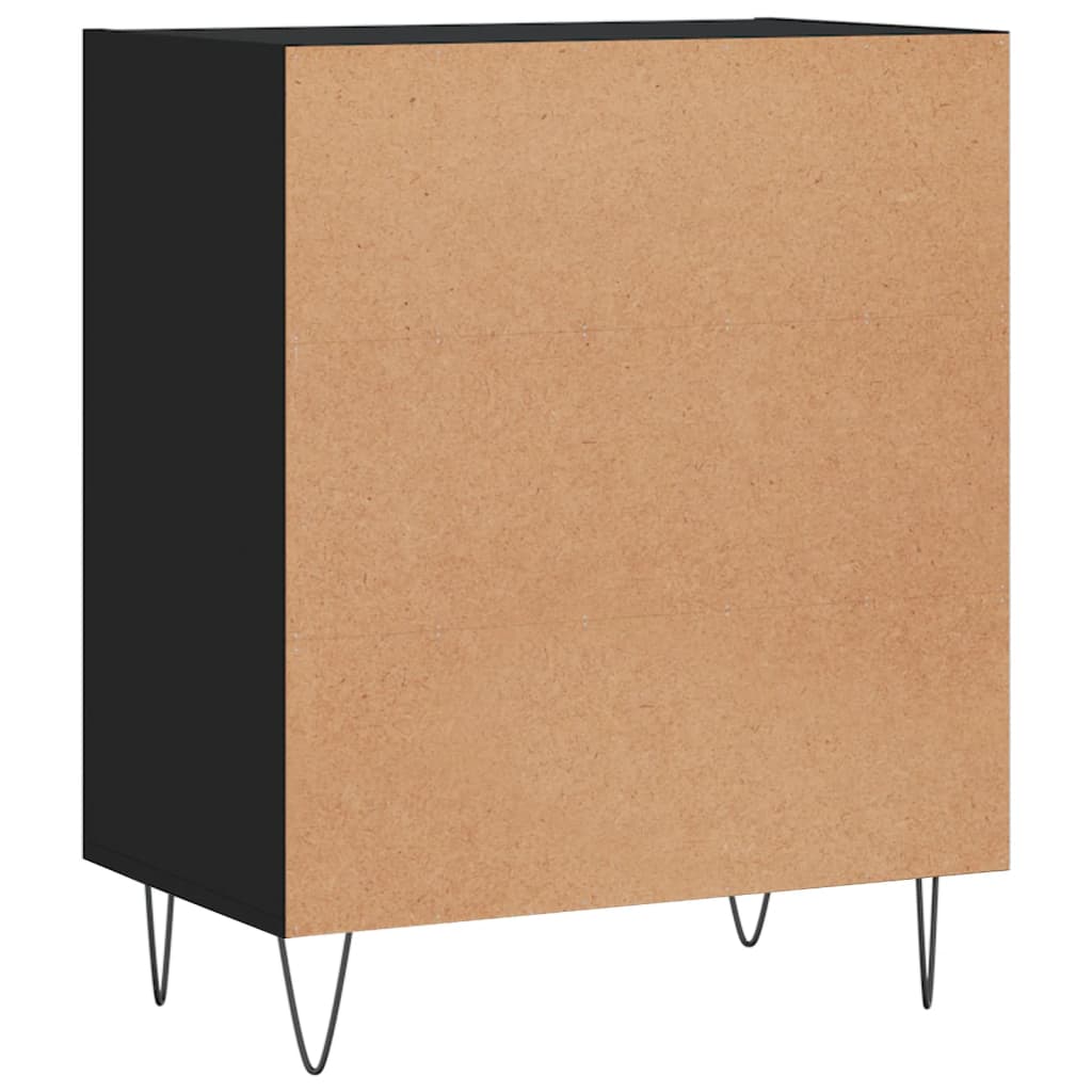 Sideboard Black 57x35x70 cm Engineered Wood