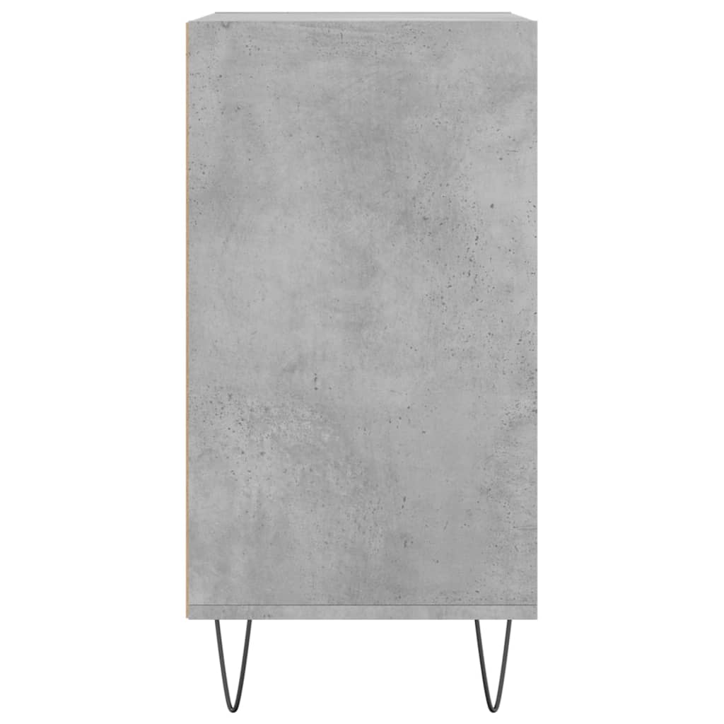 Sideboard Concrete Grey 57x35x70 cm Engineered Wood