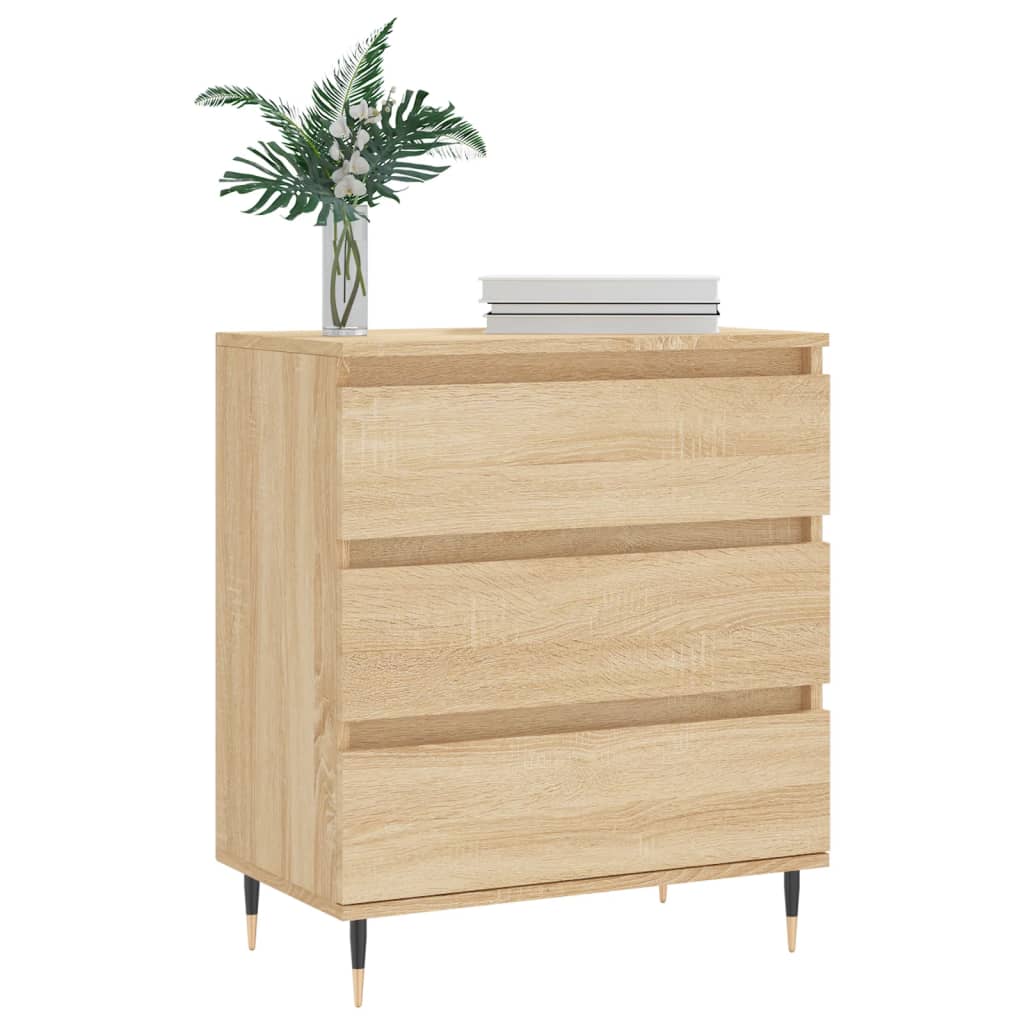 Sideboard Sonoma Oak 60x35x70 cm Engineered Wood