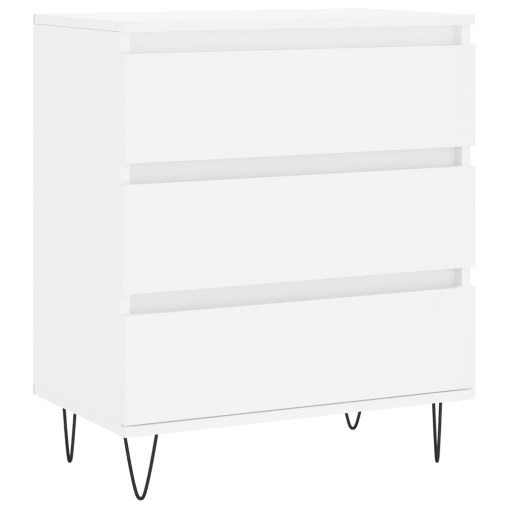 Sideboard White 60x35x70 cm Engineered Wood