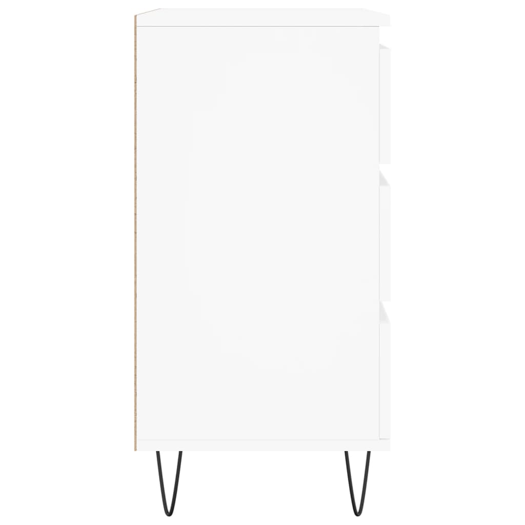 Sideboard White 60x35x70 cm Engineered Wood