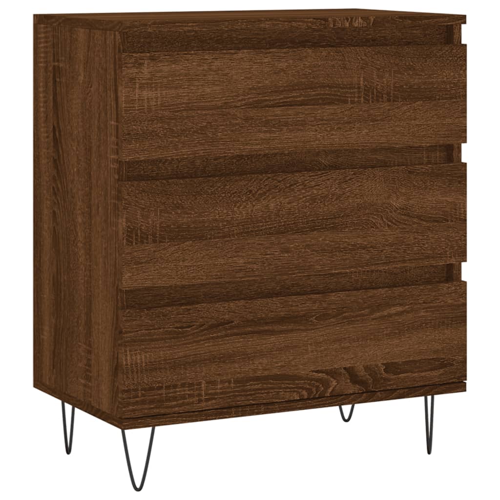 Sideboard Brown Oak 60x35x70 cm Engineered Wood