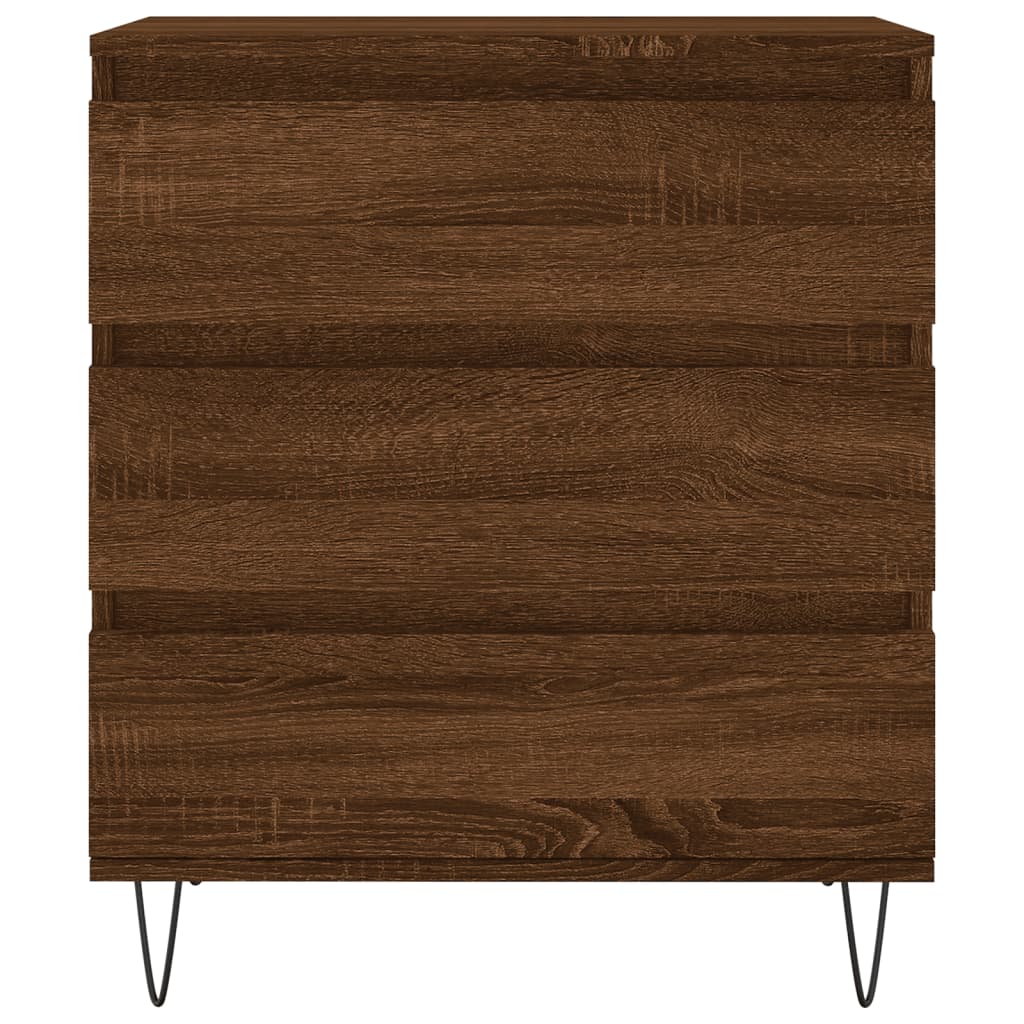 Sideboard Brown Oak 60x35x70 cm Engineered Wood