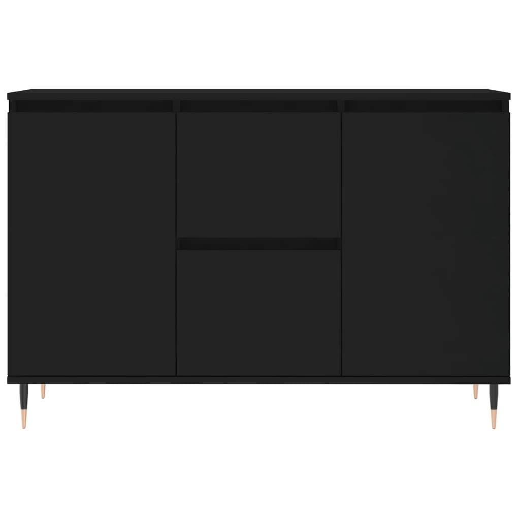 Sideboard Black 104x35x70 cm Engineered Wood