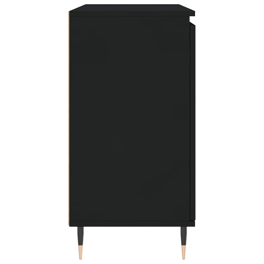 Sideboard Black 104x35x70 cm Engineered Wood