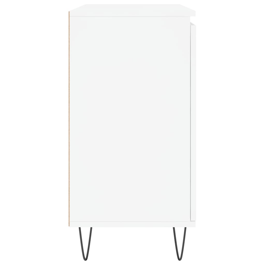 Sideboard White 104x35x70 cm Engineered Wood