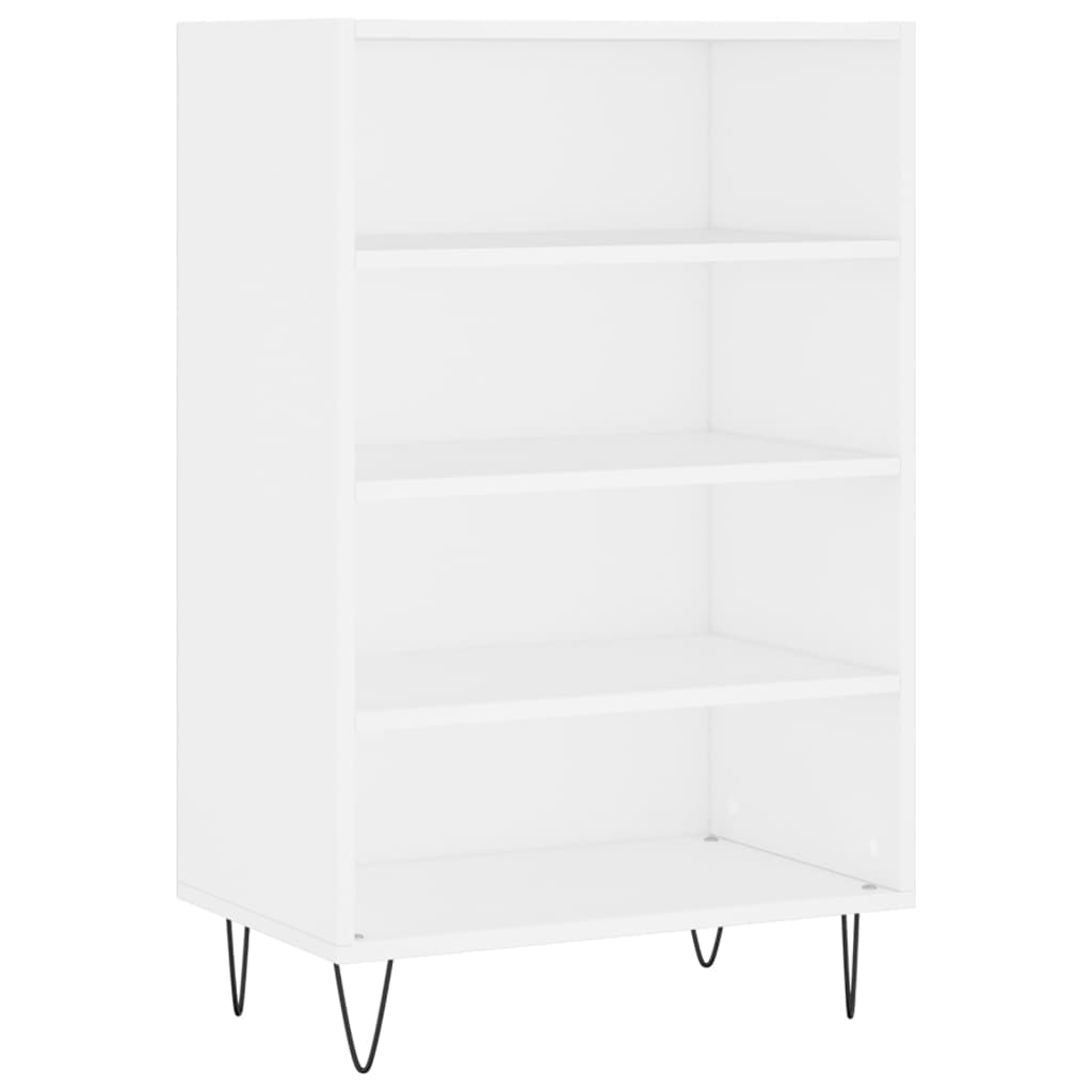 Highboard White 57x35x90 cm Engineered Wood