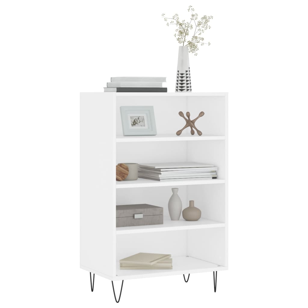 Highboard White 57x35x90 cm Engineered Wood