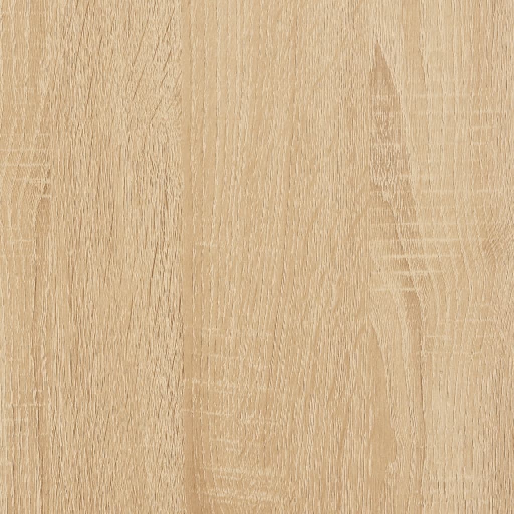 Bookcase 5-Tier Sonoma Oak 56x31.5x174 cm Engineered Wood
