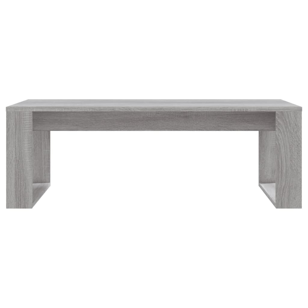 Coffee Table Grey Sonoma 102x50x35 cm Engineered Wood