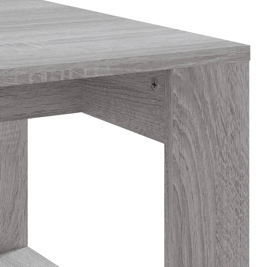 Coffee Table Grey Sonoma 102x50x35 cm Engineered Wood