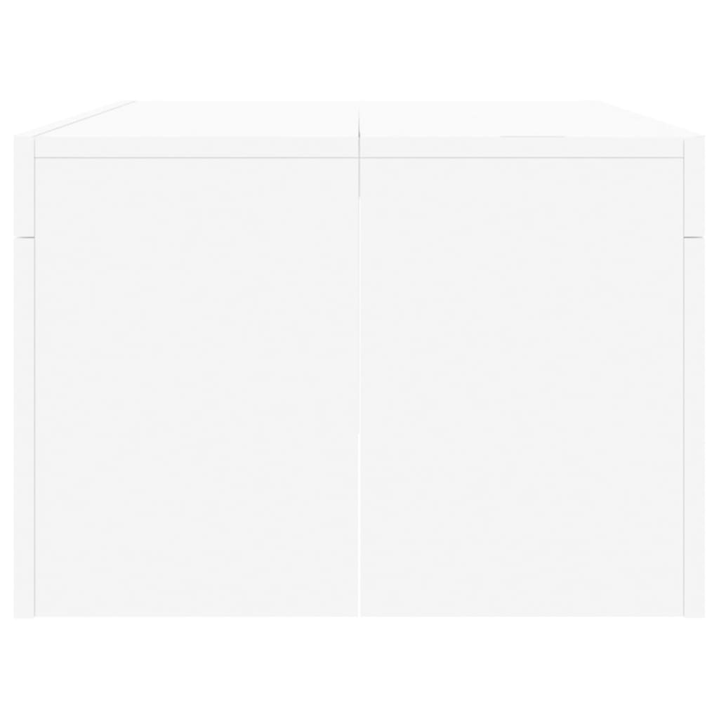 Coffee Table White 102x50x36 cm Engineered Wood