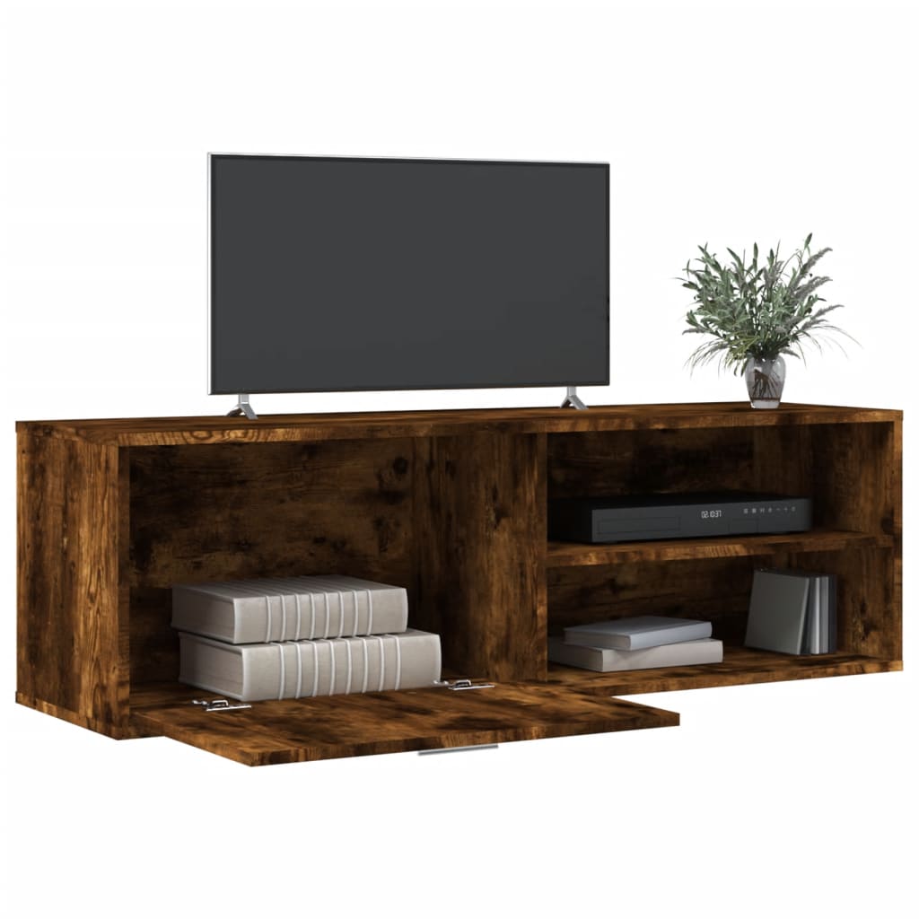 Modern Wooden 47 Inch TV Tele Stand Unit Cabinet With Door & Open Storage
