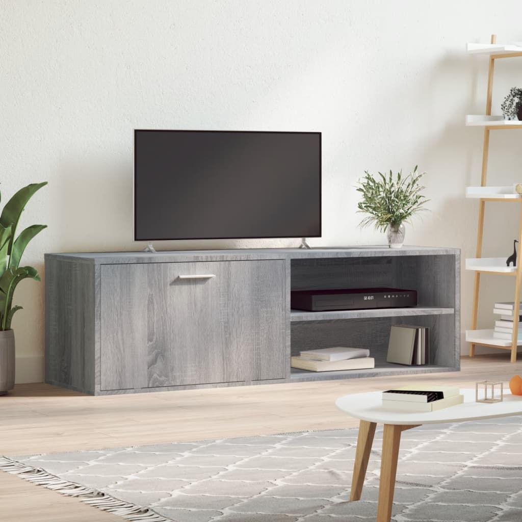 Modern Wooden 47 Inch TV Tele Stand Unit Cabinet With Door & Open Storage