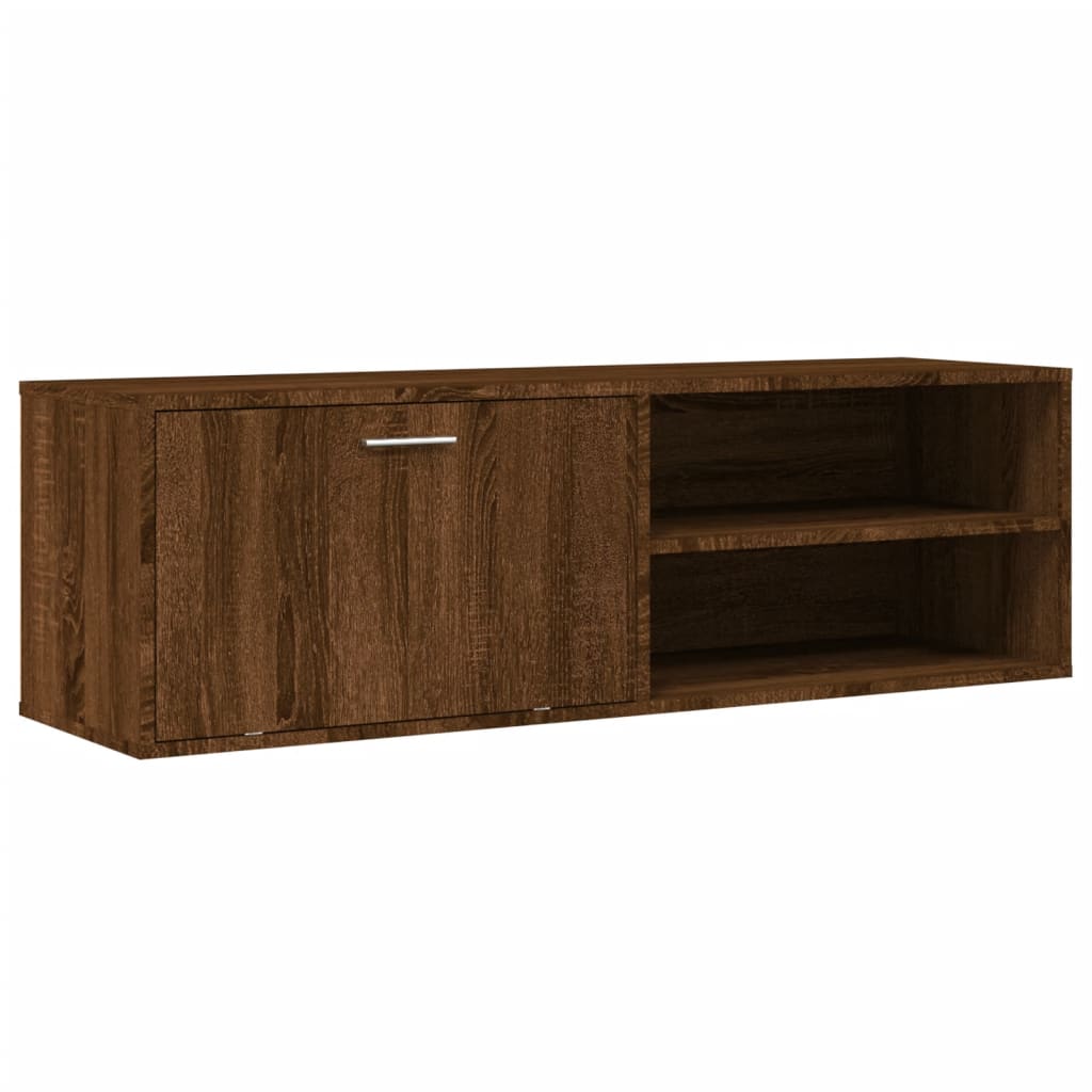 Modern Wooden 47 Inch TV Tele Stand Unit Cabinet With Door & Open Storage