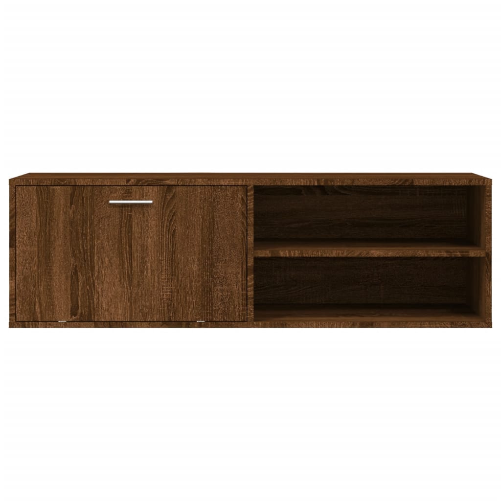 Modern Wooden 47 Inch TV Tele Stand Unit Cabinet With Door & Open Storage