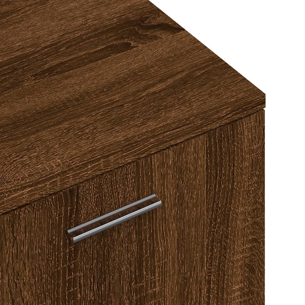 Modern Wooden TV Tele Stand Media Unit Cabinet With 2 Doors & Storage Shelf
